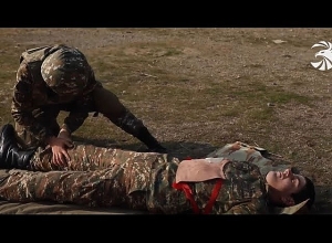 Արնահոսություն ուներ, ժգուտ եմ դրել. զինվորները լավ են տիրապետում առաջին բուժօգնությանը