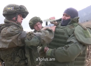 Ռուս խաղաղապահները պայթյունավտանգ իրեր են ոչնչացրել Լեռնային Ղարաբաղում