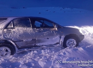 Փրկարարները դուրս են բերել արգելափակումից մոտ 60 ավտոմեքենա