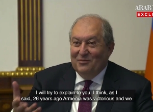 Карабахская война никогда не была религиозной войной: интервью Армена Саркисяна «ArabNews»