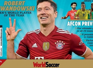 World Soccer-ը տարվա լավագույն ֆուտբոլիստ է ճանաչել Ռոբերտ Լևանդովսկուն