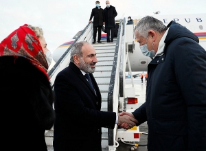 Никол Пашинян с рабочим визитом прибыл в Российскую Федерацию