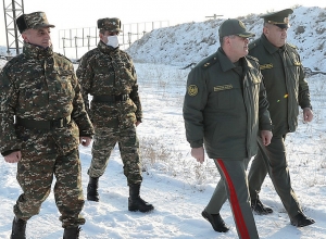 Начальник Генерального штаба ВС посетил воинскую часть ПВО