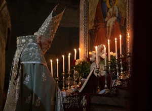 Սուրբ Ծննդյան և Աստվածհայտնության տոնի Ճրագալույցի Պատարագը Սուրբ Գայանե վանքում