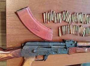 Сдали автоматы Калашникова