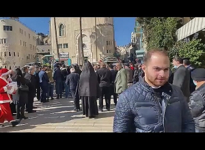 Եռագույն շքերթ Բեթղեհեմում այսօր