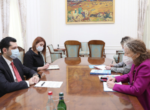 Փոխվարչապետ Համբարձում Մաթևոսյանն ընդունել է Հայաստանում ՄԱԿ-ի մշտական համակարգողի ժամանակավոր պաշտոնակատարին