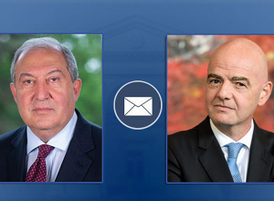 Армен Саркисян направил письму президенту FIFA