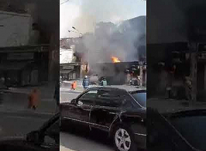 Պայթյուն բենզալցակայանում