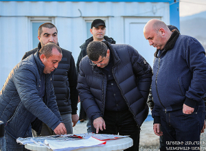 Նախագահը հետևել է տեղահանված բնակիչների համար կառուցվող նոր բնակավայրերի շինաշխատանքների ընթացքին