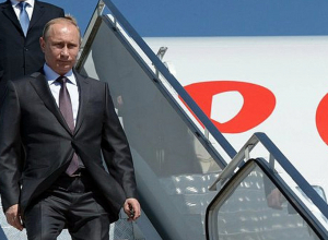 Владимир Путин прибыл в Пекин