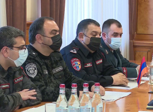 Ոստիկանության պետն ընդունել է ՀՀ-ում ԱՄՆ արտակարգ և լիազոր դեսպանին