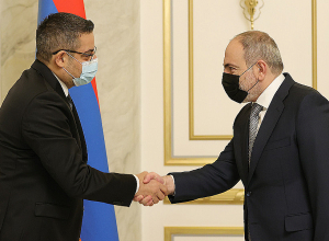 Премьер-министр провёл прощальную встречу с послом Сирии в РА