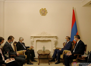 Արմեն Գրիգորյանն ընդունել է ՌԴ ԱԽ քարտուղարի տեղակալ Օլեգ Խրամովին