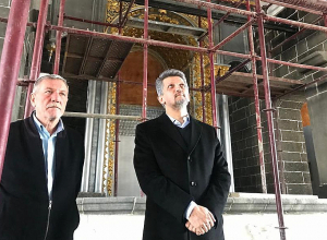 Կարո Փայլանն այցելել է Դիարբեքիրի հայկական Սուրբ Կիրակոս եկեղեցի