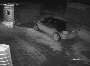 В Ширакской области, в Мармарашене камера зафиксировала землетрясение