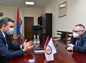 Арман Татоян встретился с послом Чехии