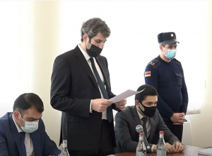 В ВСС состоялось заседание по делу судьи Апелляционного уголовного суда Вазгена Рштуни