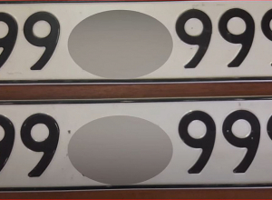 Полиция нашла украденный номерной знак