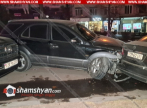 Երևանի կենտրոնում բախվել են Արցախի պաշտպանության նախկին նախարար Լևոն Մնացականյանի մեքենան և ևս 3 այլ մեքենաներ. Shamshayn.com