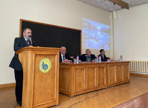 Դավիթ Բաբայանը ԵՊՀ-ում հանդես է եկել դասախոսությամբ