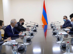 Арарат Мирзоян принял специального посланника Канады в Европе и ЕС Стефана Диона