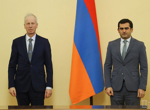 Հակոբ Արշակյանն ընդունել է Ստեֆան Դիոնին