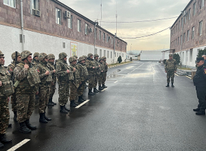 ՀՀ ՊՆ ռազմական ոստիկանության զինծառայողները մեկնում են մարտական հերթապահության