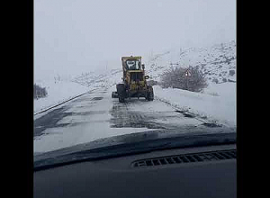 Սարավանի լեռնանցքում ձյուն է