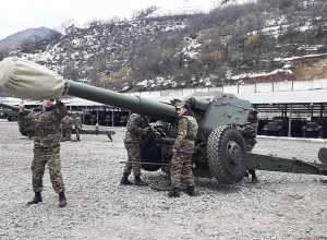 Հրետանավորների հետ անցկացվել են գործնական պարապմունքներ 