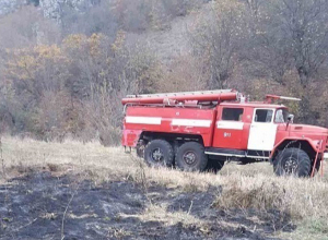 Հրդեհ Վանաձորի «Կոնգո» թաղամասի գերեզմանատանը