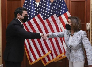 Ален Симонян получил благодарственное письмо от Нэнси Пелоси