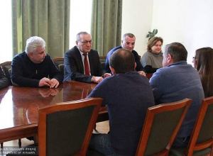 «Հայաստան» խմբակցության պատվիրակությունն Արցախում էր