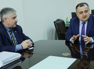 Կարեն Գիլոյանն ընդունել է Եվրոպայի ծանրամարտի ֆեդերացիայի նախագահին և գլխավոր քարտուղարին