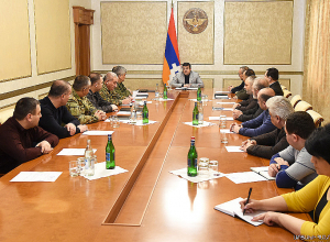 ԱՀ նախագահի գլխավորությամբ կայացել է Անվտանգության խորհրդի ընդլայնված հերթական նիստը
