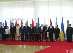 Ален Симонян получил награду в рамках мероприятий, посвящённых 30-летию МПА СНГ