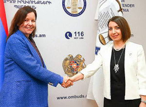 ՀՀ ՄԻՊ-ը և Հայաստանում ՅՈՒՆԻՍԵՖ-ի ներկայացուցիչը քննարկել են երեխաների իրավունքների պաշտպանության հարցեր