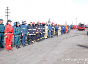 ԱԻՆ-ն ու «Հարավկովկասյան երկաթուղին» համատեղ վարժանք են անցկացրել