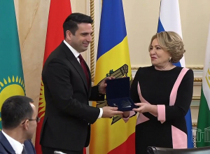 Делегация во главе со Председателем НС Аленом Симоняном находилась в Алматы с двухдневным визитом