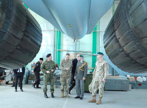 The defence attachés visited the N airbase