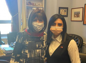 Թագուհի Թովմասյանը Վաշինգթոնում հանդիպել է Ջեքի Սփիերի հետ