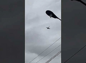 Аллигатор в ереванском небе: видеоматериал Арцруна Ованнисяна