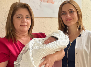 Կրծքագեղձի քաղցկեղը հաղթահարած կինը մայրացել է