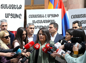 Մինչև վերջին շունչը պայքարելու ենք Արցախի համար․ 5165-ի ակցիան Կառավարության դիմաց․ ՈՒՂԻՂ