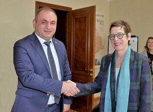 Կոտայքի մարզպետն ընդունել է Ֆրանսիայի դեսպան Անն Լույոյին