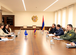Սուրեն Պապիկյանն ընդունել է Եվրոպայի խորհրդի գրասենյակի ղեկավարին