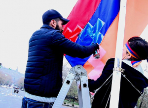 Օպերայում ներկել են Արցախի դրոշը