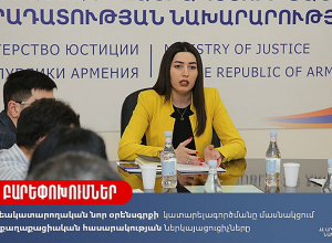 Կայացել է Քրեակատարողական նոր օրենսգրքի նախագծի կատարելագործման խորհրդատվական խմբի առաջին նիստը
