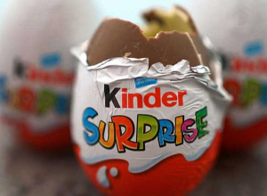 Приостановлена продажа шоколада «Киндер» производства Бельгии и Германии