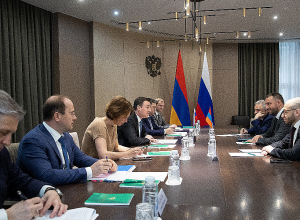 Վահան Քերոբյանը հանդիպում է ունեցել ՌԴ գյուղատնտեսության նախարար Դմիտրի Պատրուշևի հետ